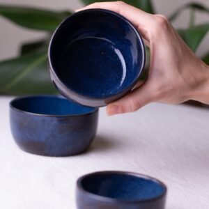 tigela p azul lótus
