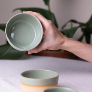 tigela m verde brotar