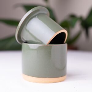 manteigueira francesa verde gnaisse
